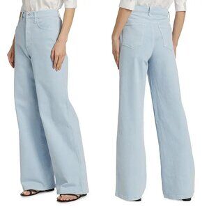New FAVORITE DAUGHTER The Masha Super High-Rise Wide Leg Jeans Size 31